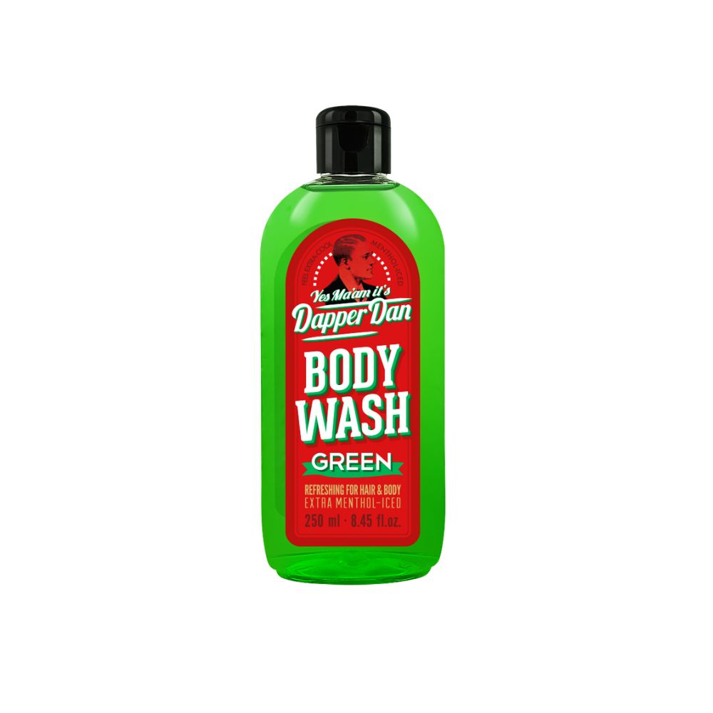 DAPPER DAN Body Wash Green 250 ml - Shampoo & Duschgel