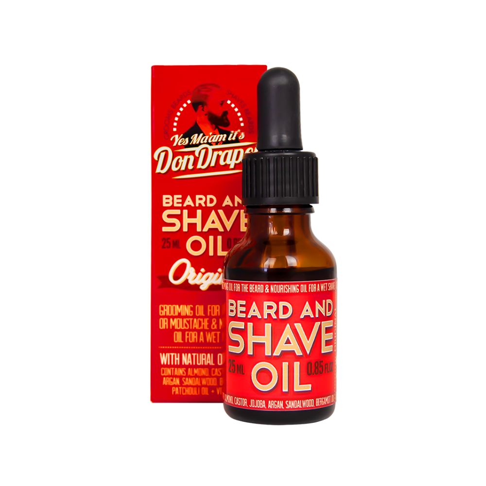 Don Draper Beard and Shave Oil 25ml Bartöl Rasieröl