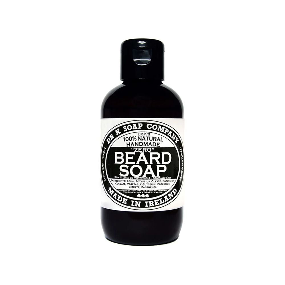Dr K Soap Company Beard Soap 100 ml - Zero - Bartseife duftneutral