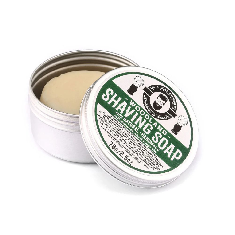 Dr K Soap Company Shaving Soap Woodland 70 g - Rasierseife