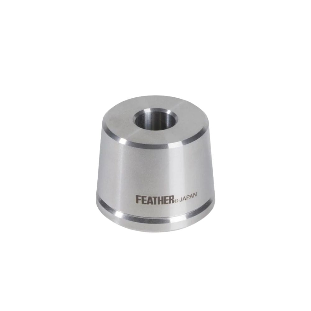 Feather Rasierhobel AS-D2S Edelstahl mit Ständer