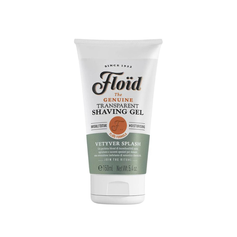 FLOID The Genuine Transparent Shaving Gel - Vetyver Splash 150ml