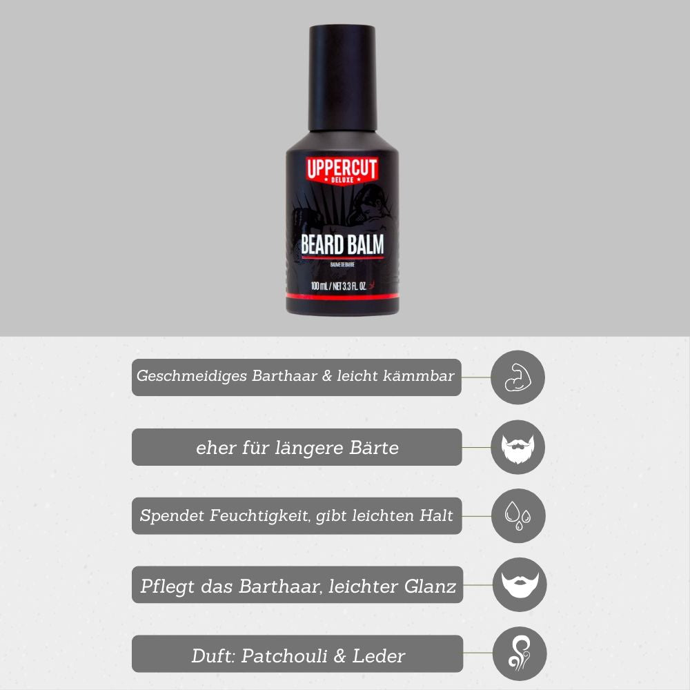 Uppercut Deluxe Beard Balm 100 ml - Bartbalsam