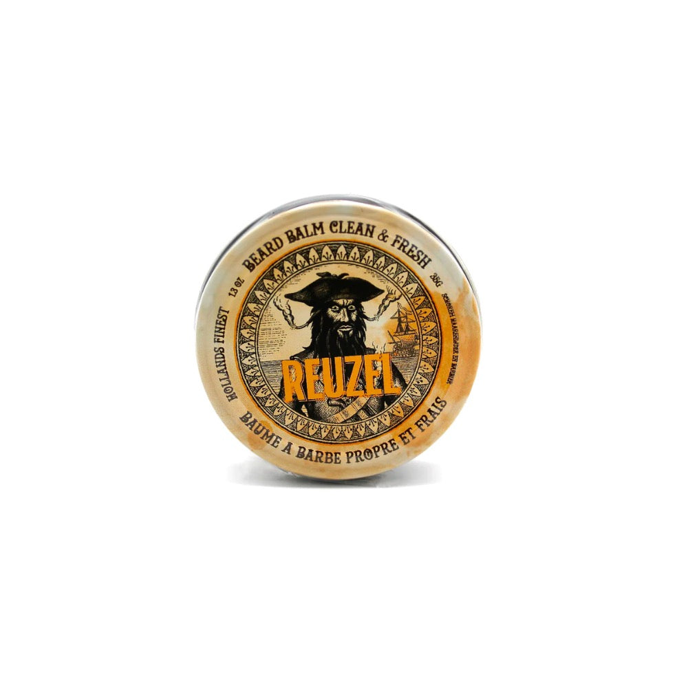 Reuzel Bartpflegeset Clean & Fresh 2-tlg. - Beard Balm & Beard Foam