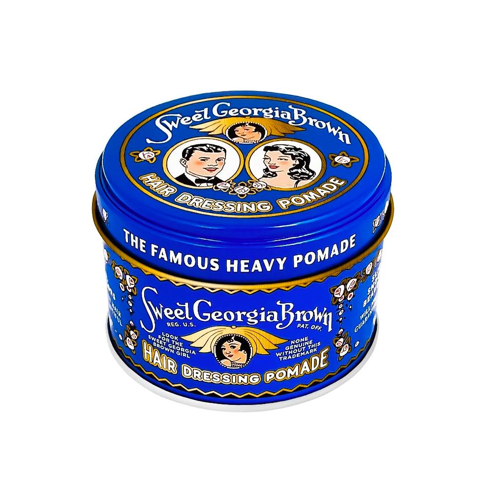 Sweet Georgia Brown Hair Dressing Pomade BLUE - Strong Hold