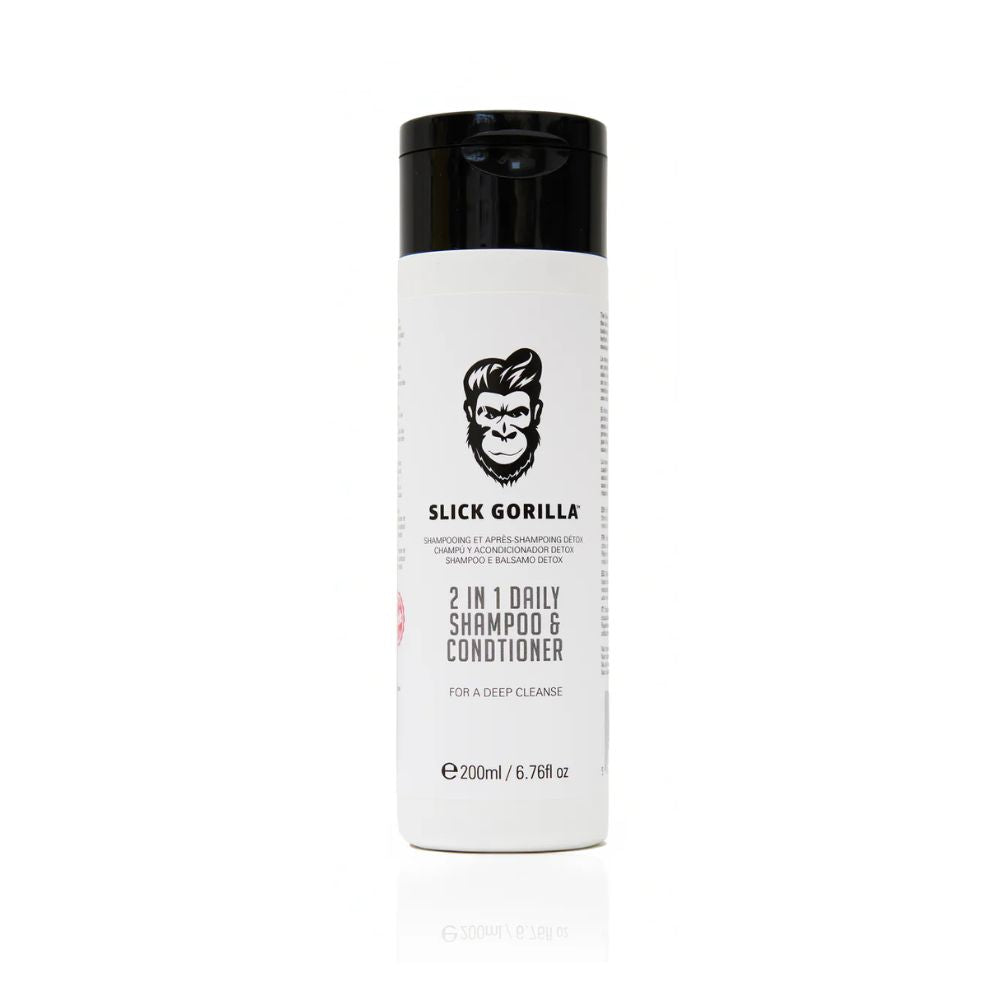 Slick Gorilla Daily 2 in 1 Shampoo & Conditioner 200ml