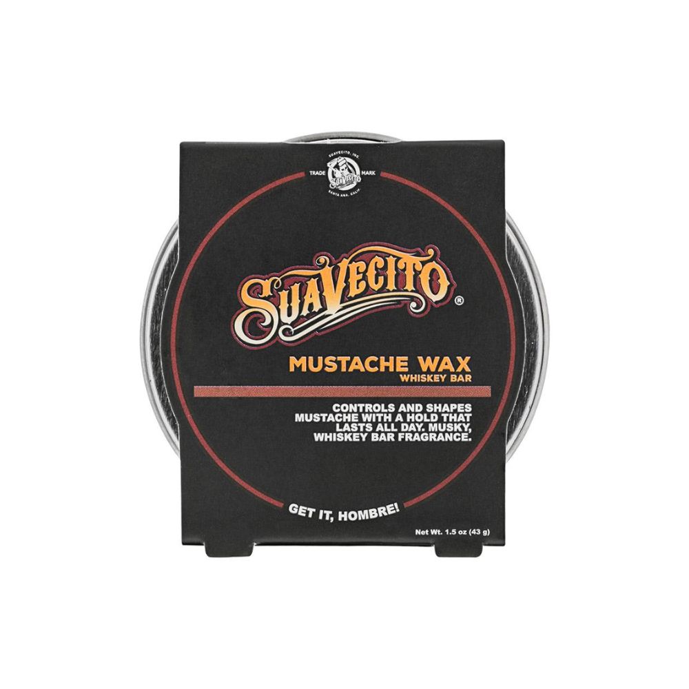 Suavecito Mustache Wax 42g Whiskey Bar