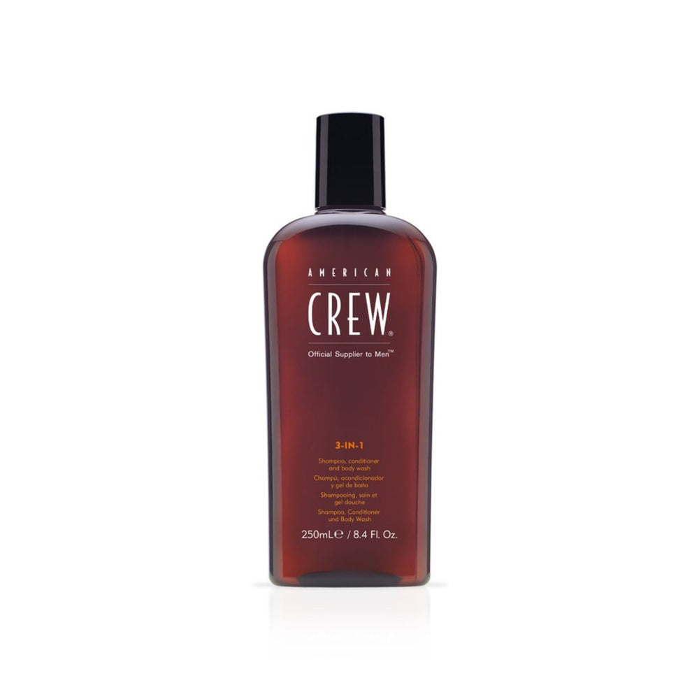 American Crew 3-in-1 Shampoo, Conditioner & Duschgel-The Man Himself