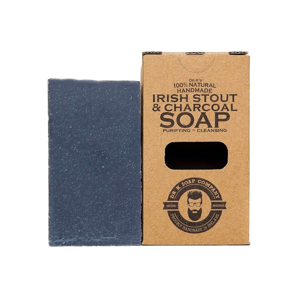 Dr K Soap Company Irish Stout & Charcoal Soap XL 225g- Kernseife
