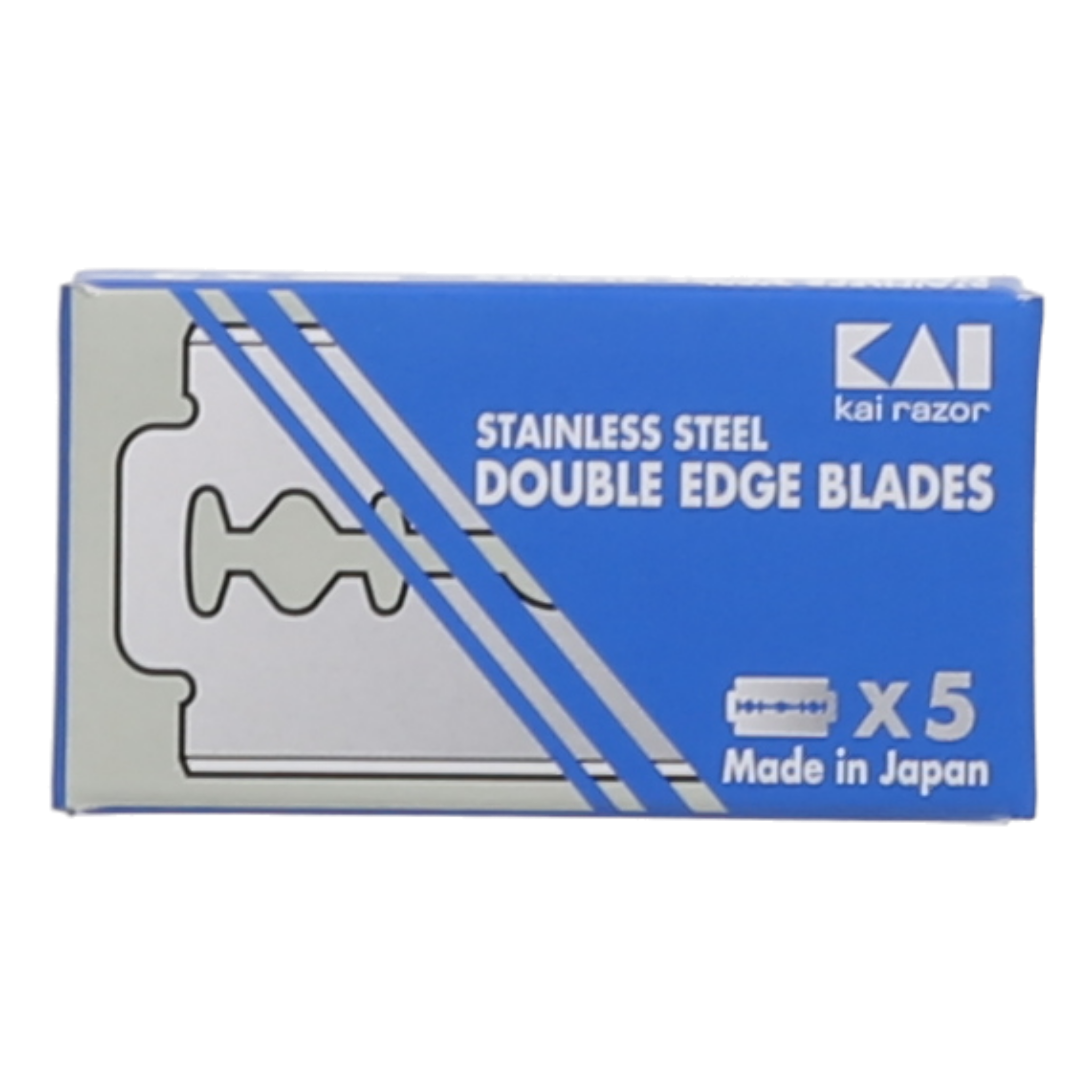 Kai Double Edge Rasierklingen Stainless Steel (5 Stk.)-The Man Himself