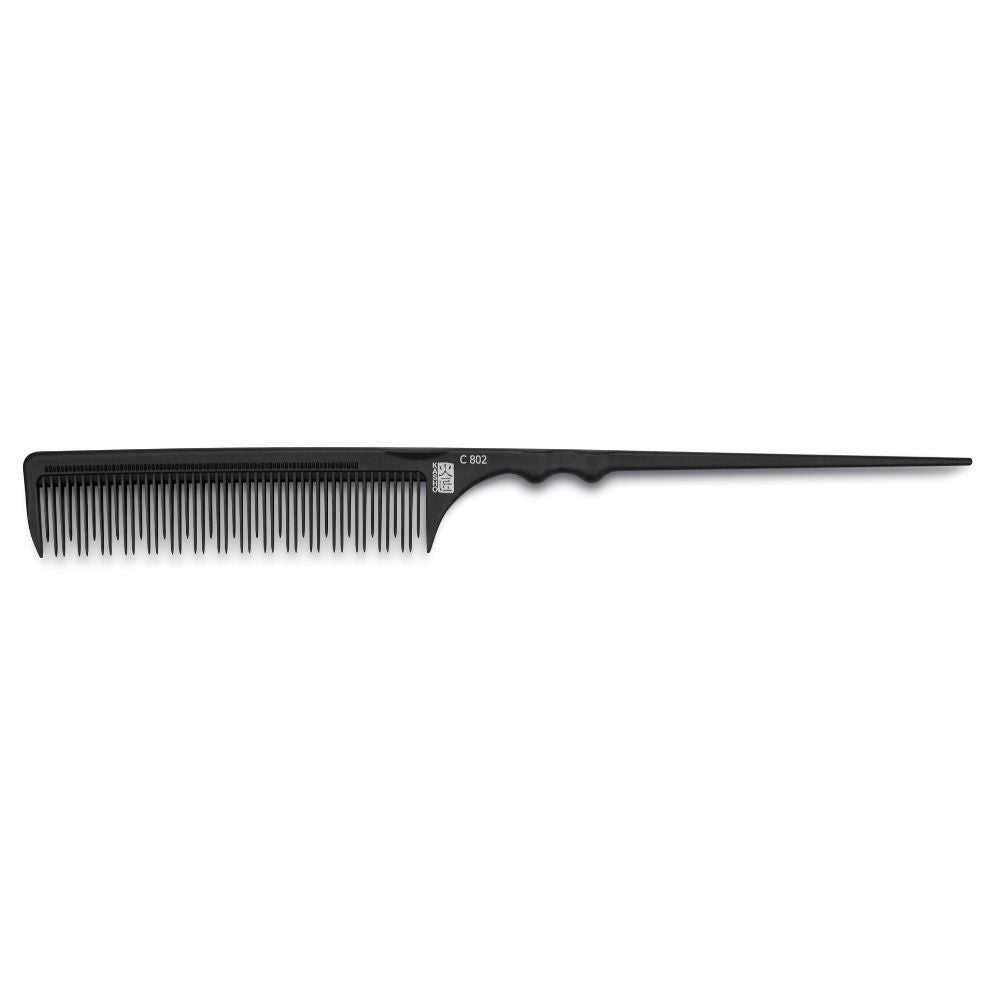 Kasho Carbon Small Tail Teasing Comb - Toupier-Stielkamm-The Man Himself