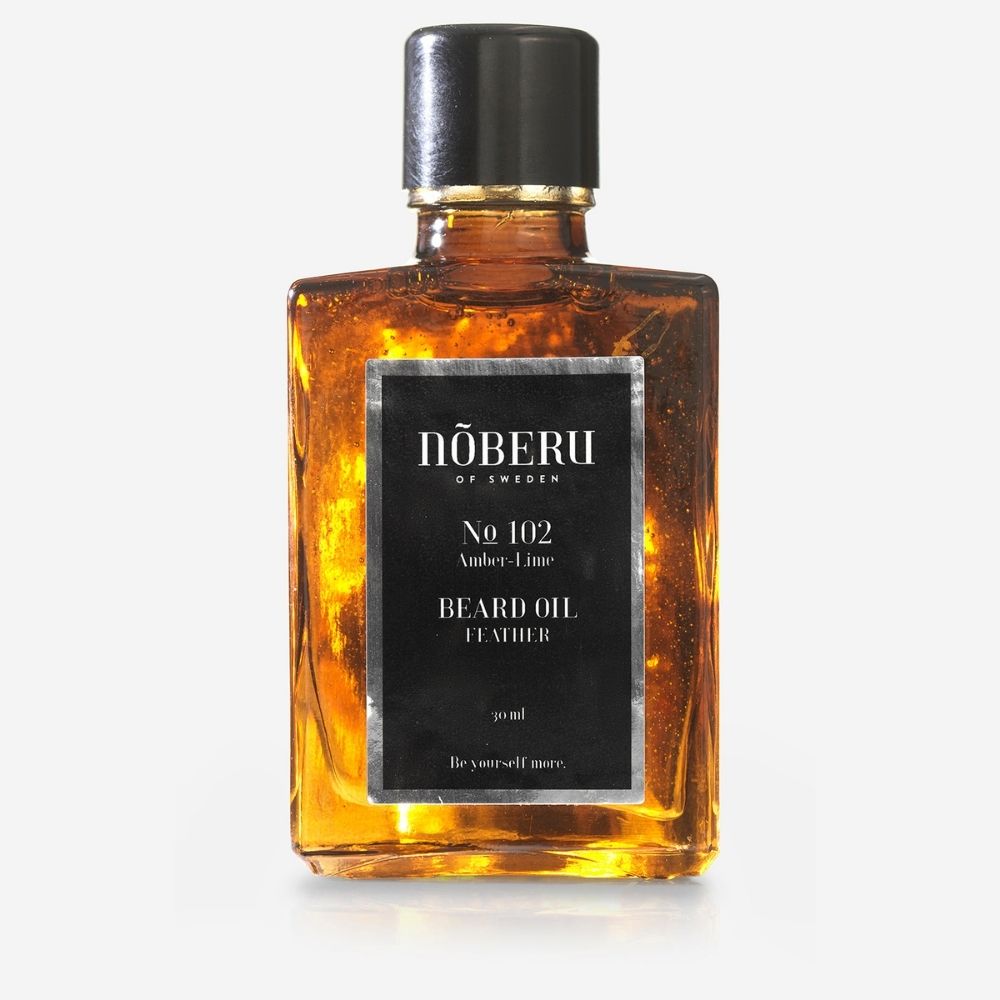 Nõberu of Sweden Bartöl Feather Nr. 102 - Amber-Lime 30ml