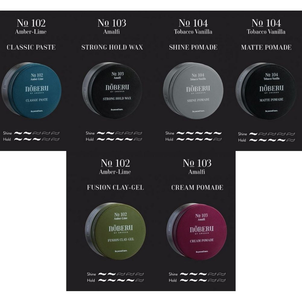 Nõberu of Sweden Fusion Clay-Gel Nr. 102 - Amber-Lime 80ml