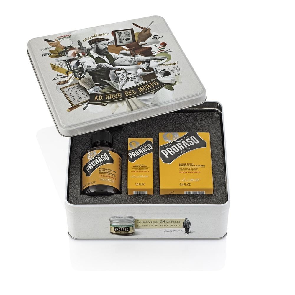 Proraso Beard Kit - Wood & Spice - Bartpflegeset-The Man Himself
