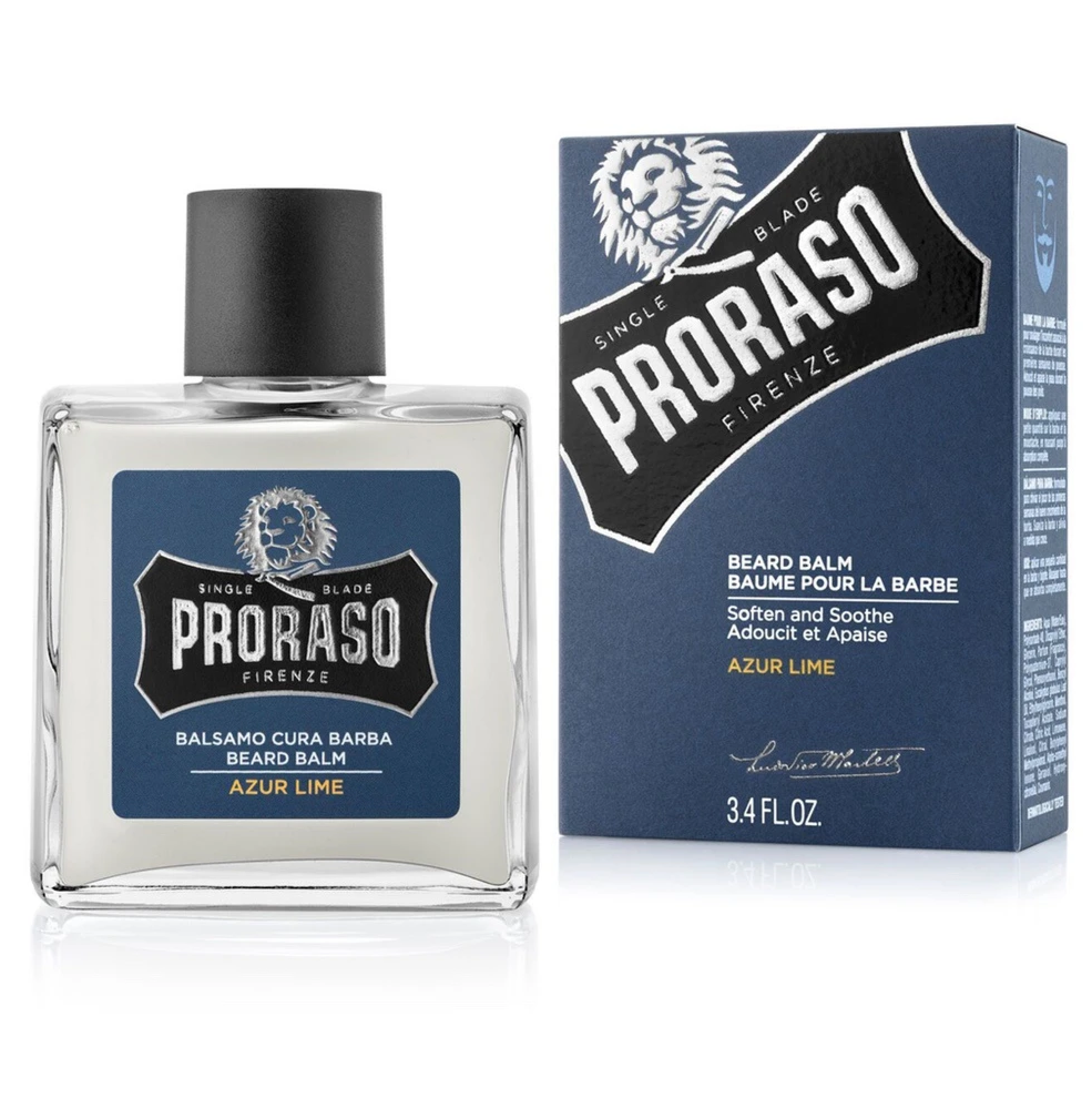 Proraso Beard Kit - Azur Lime - Bartpflegeset
