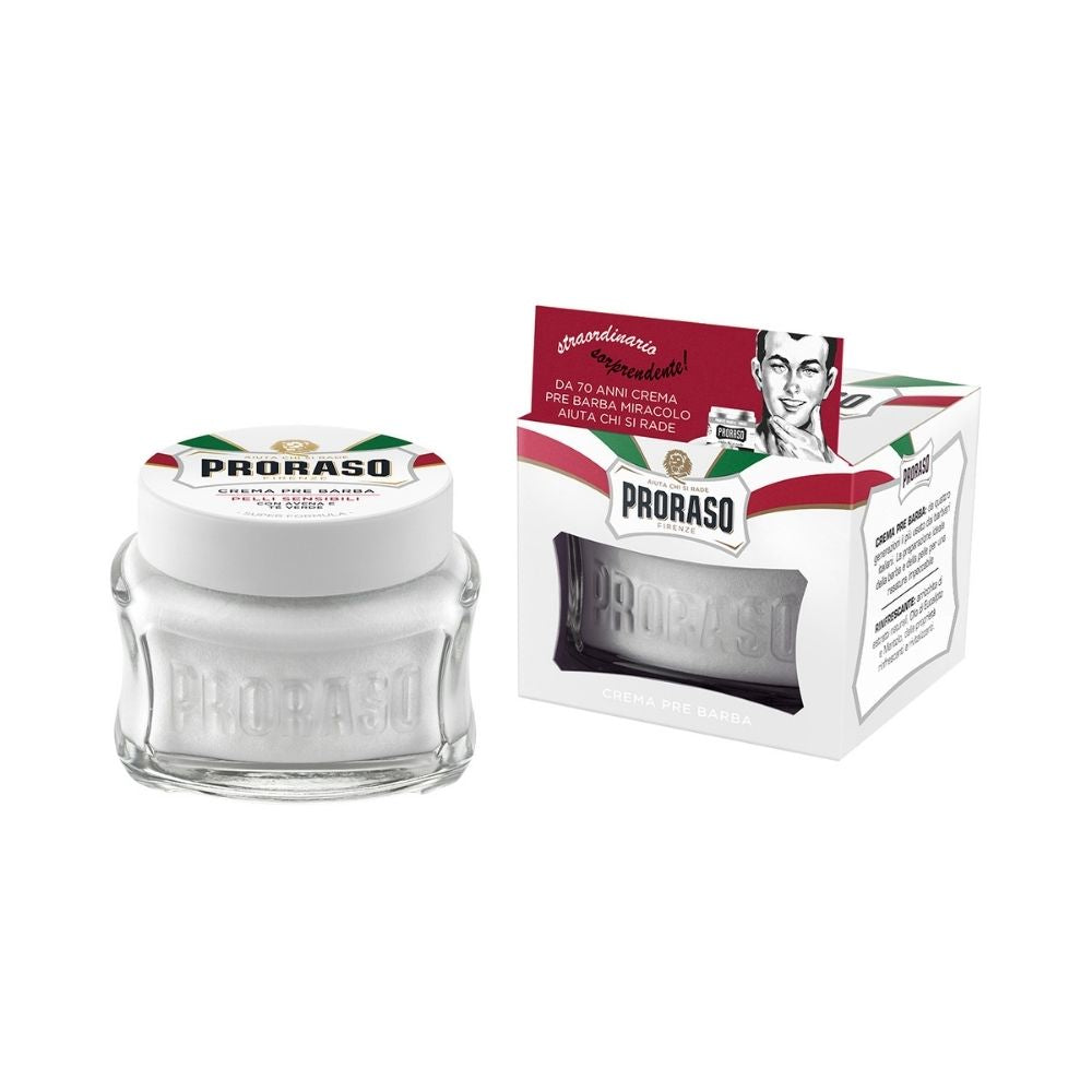 Proraso Pre-Shave Creme - White Sensitive - für empfindliche Haut