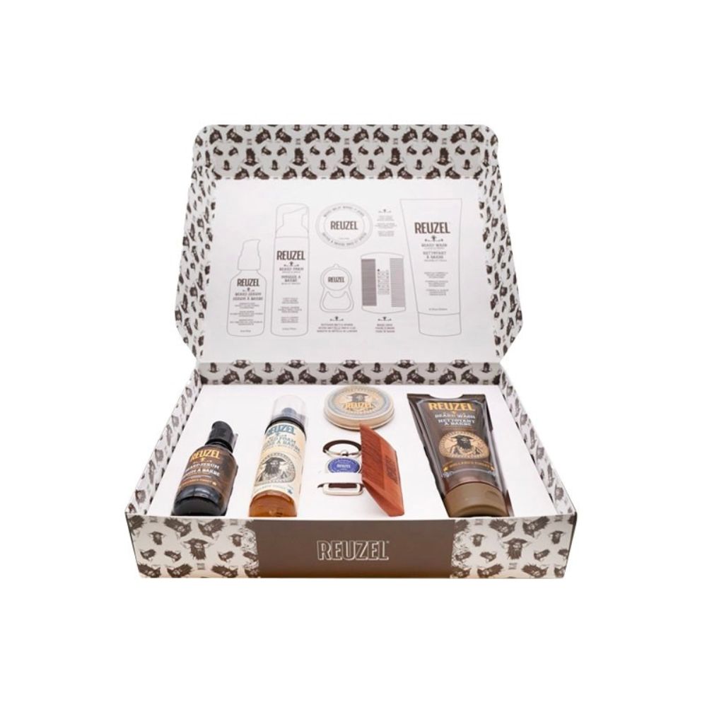 Reuzel Beard Box 6-tlg. - Bartpflegeset