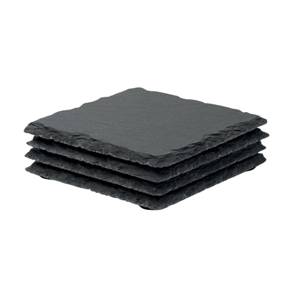 Schiefer Untersetzer 4er Set
