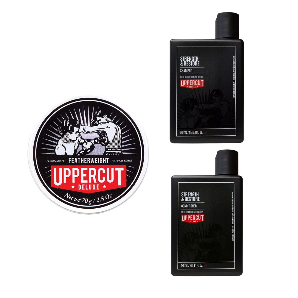 Uppercut Deluxe - Pomade, Shampoo & Conditioner Bundle | various sets