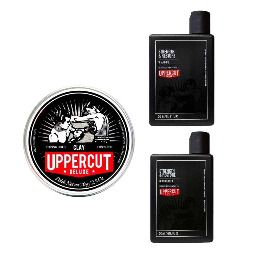 Uppercut Deluxe - Pomade, Shampoo & Conditioner Bundle | various sets