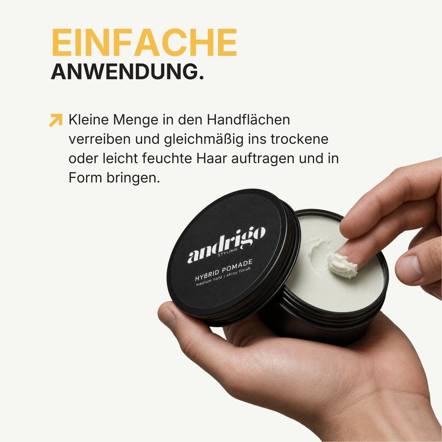 ANDRIGO Hybrid Pomade 100 ml