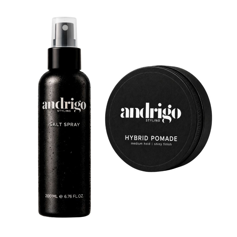 ANDRIGO Salt Spray + Hybrid Pomade