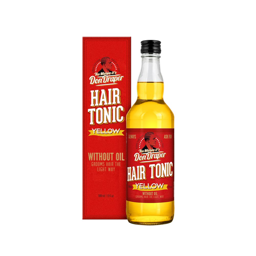 Don Draper Hair Tonic Yellow 500ml