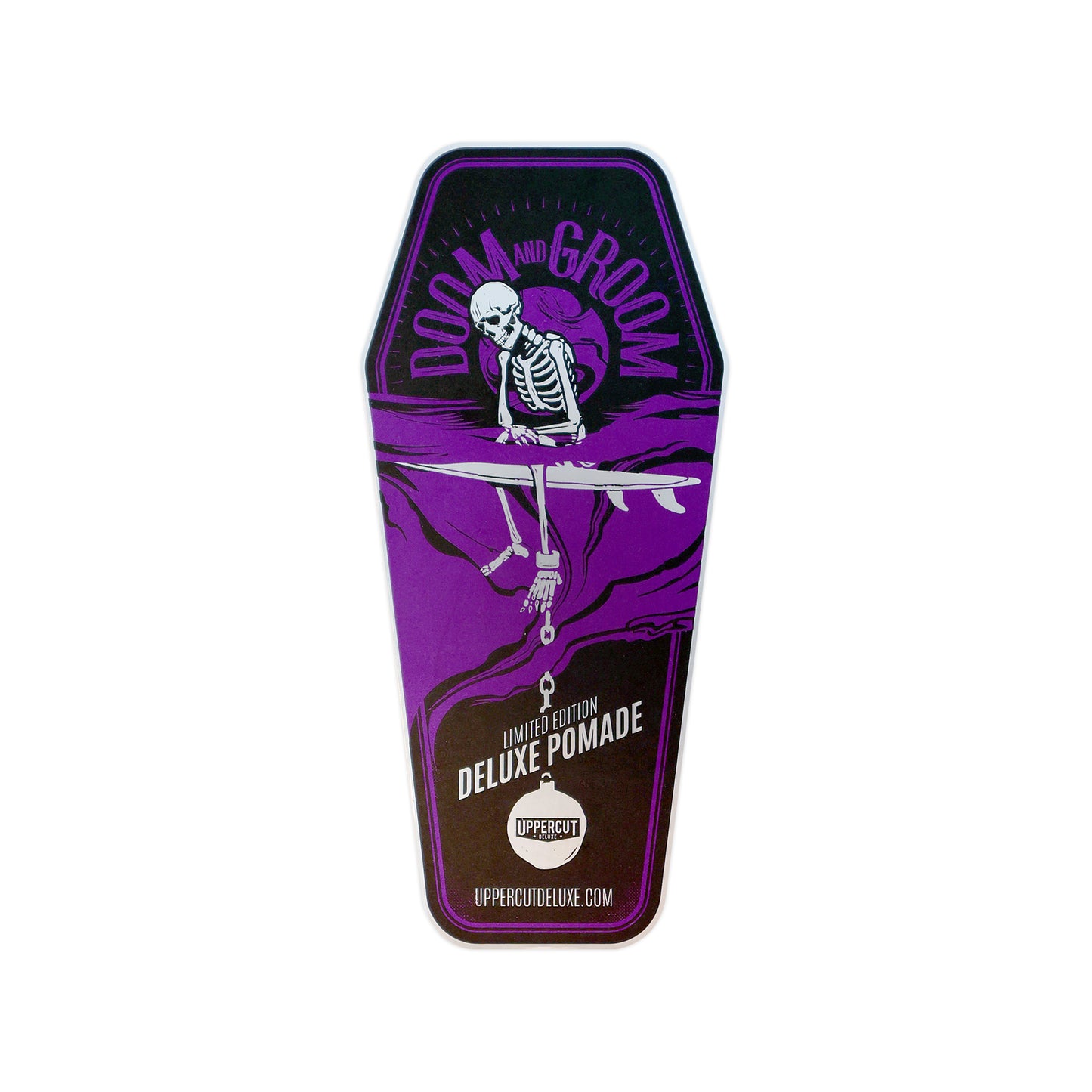  Deluxe Pomade DOOM & GROOM Sticker