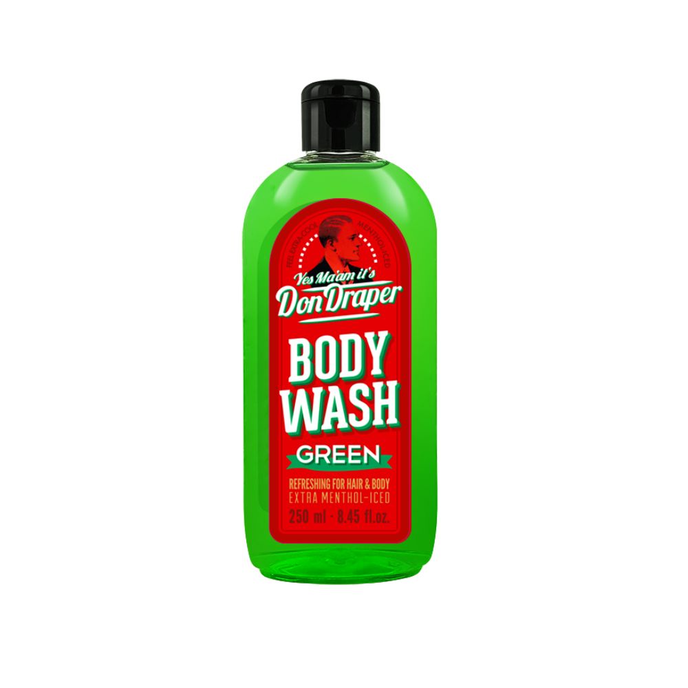 Don Draper Body Wash Green 250 ml - Shampoo & Duschgel