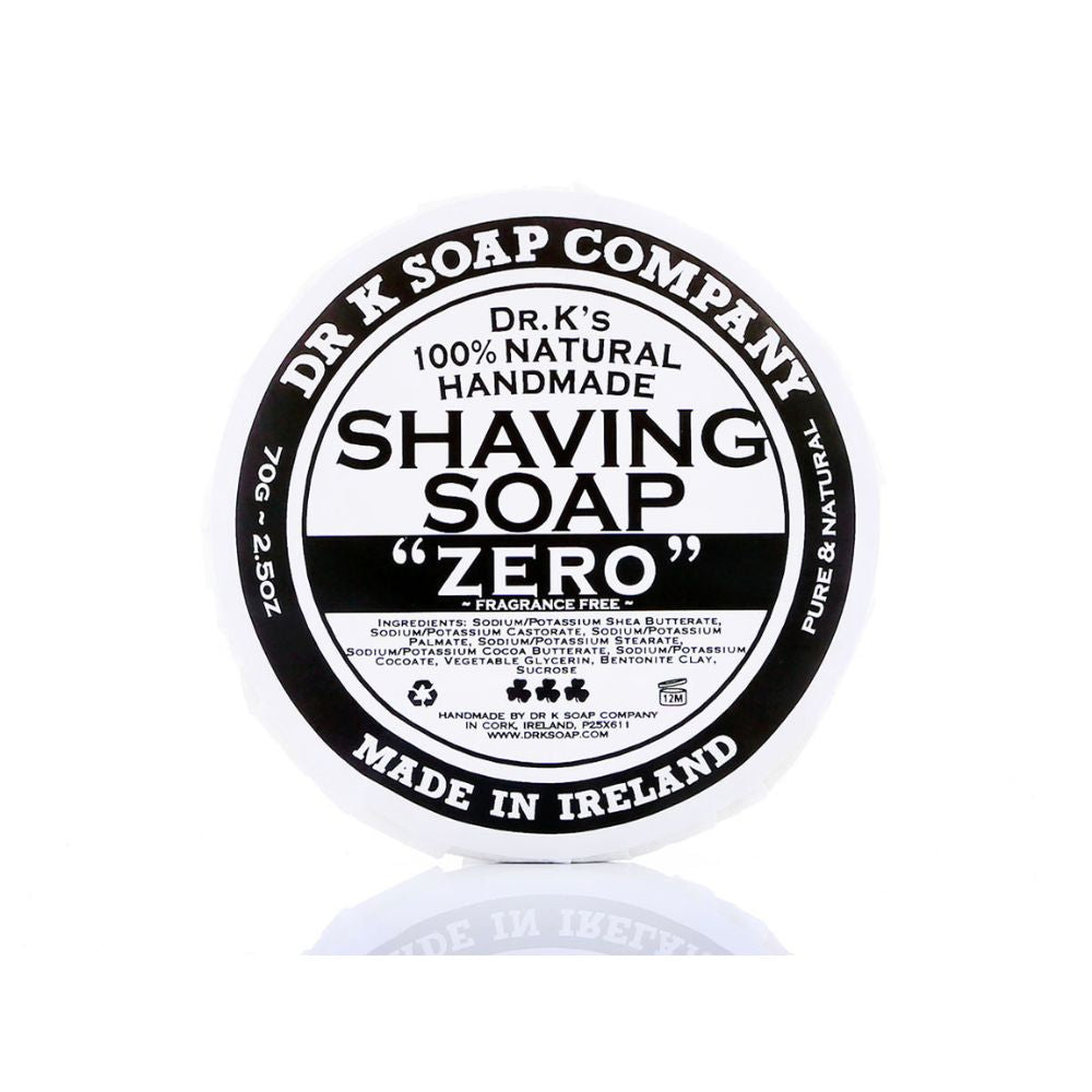 Laden Sie das Bild in den Galerie-Viewer, Dr K Soap Company Shaving Soap Zero 70 g - Rasierseife
