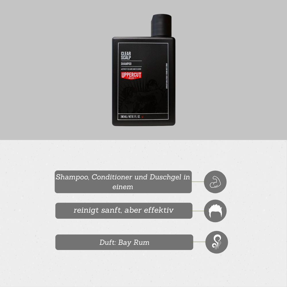 Uppercut Deluxe 3 in 1 Wash 240ml