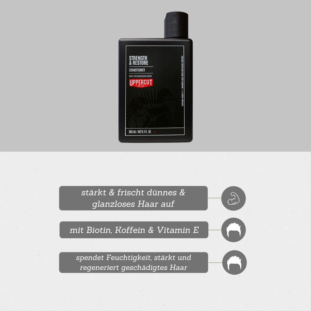 Uppercut Deluxe Strength & Restore Conditioner 240ml