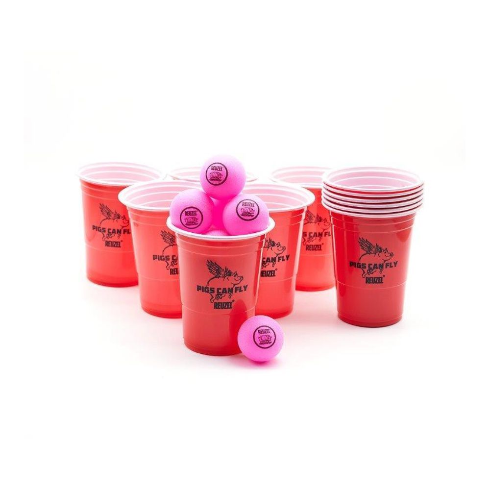 Reuzel Pigs Can Fly Beer Pong Game