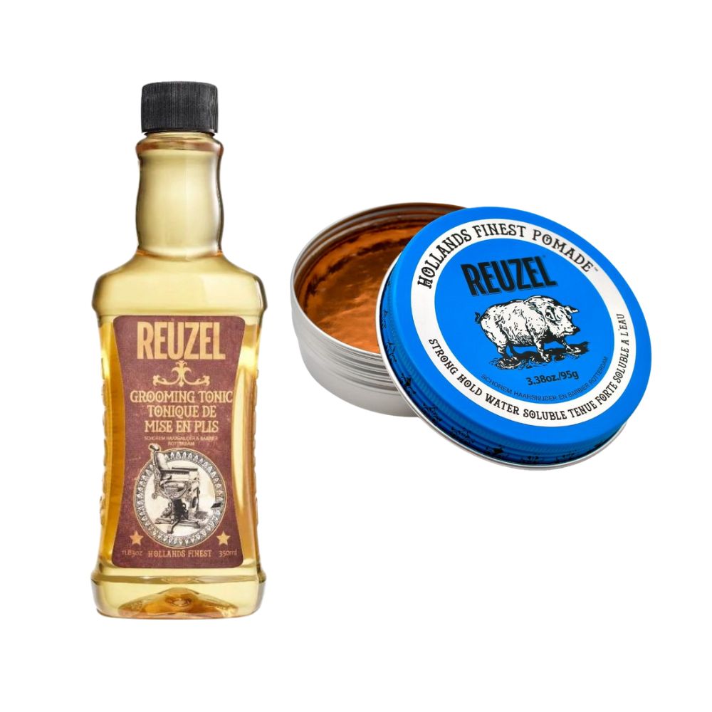 Reuzel Haarstyling Set - Pomade & Grooming Tonic