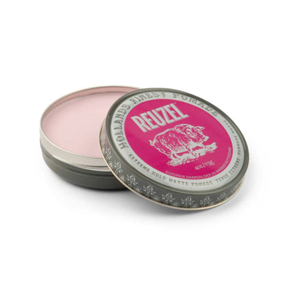 Reuzel Pink Extreme Hold Matte Pomade 113g