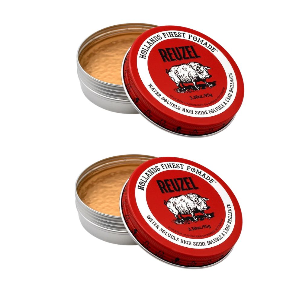 Reuzel Pomade Red - Red Water Soluble High Sheen 95g