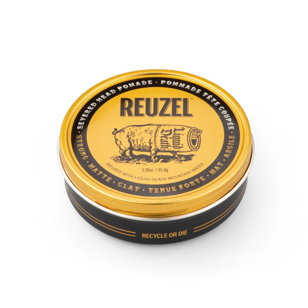 Reuzel x Liquid Death Severed Head Pomade - Matte Clay