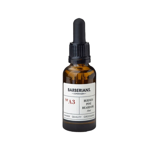 Barberians Burned Pine Beard Oil 30ml - Bartöl
