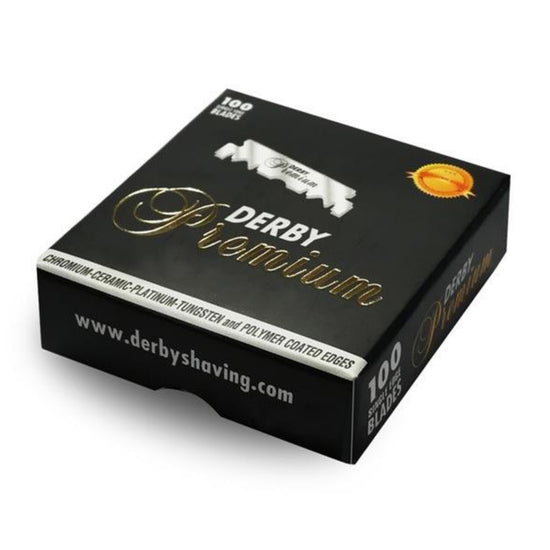 Derby Premium Single Edge Rasierklingen (100 Stk.)-The Man Himself