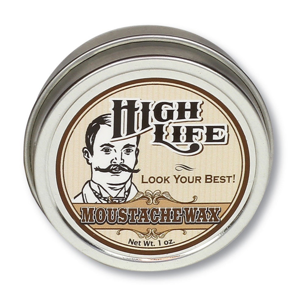 High Life Moustache Wax-The Man Himself