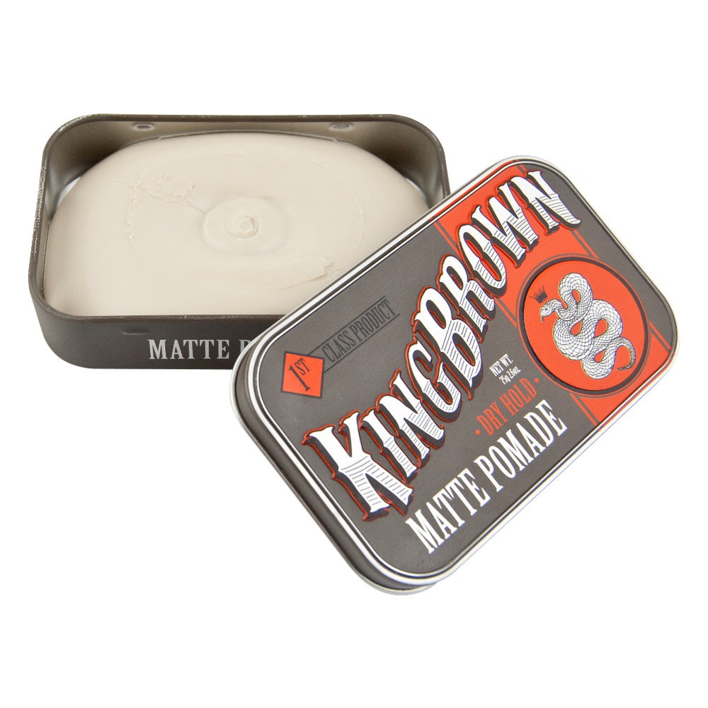 King Brown Matte Pomade-The Man Himself