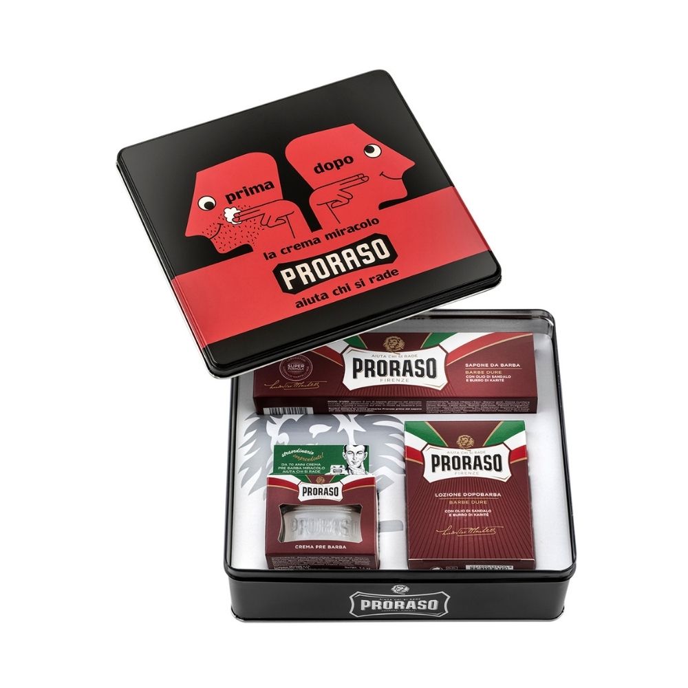 Proraso Vintage Selection Prima Dopo X3 Red Nourish - Rasierset