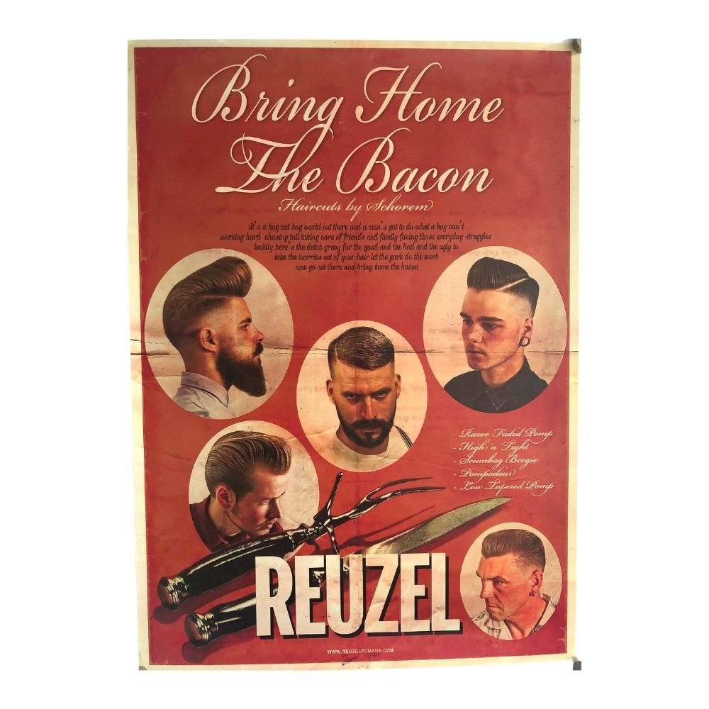 Reuzel Poster "Bring Home The Bacon"