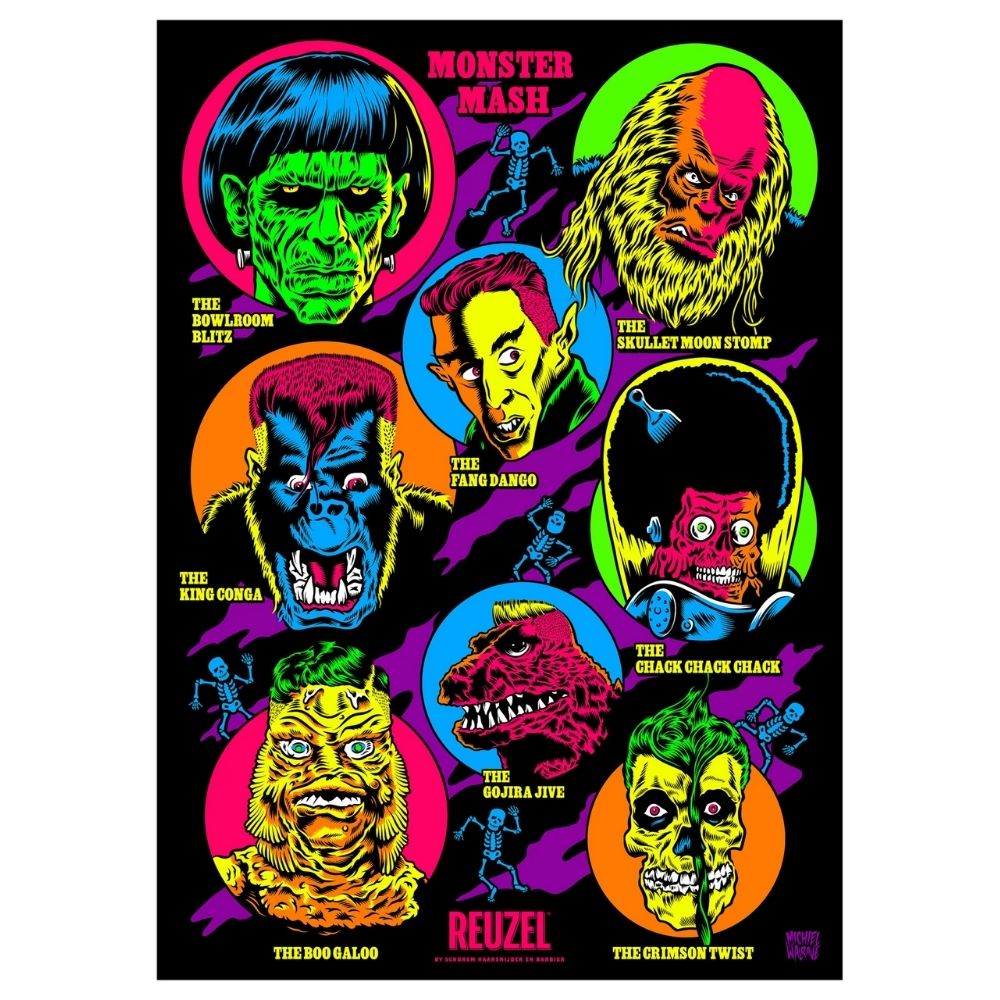 Reuzel Poster "Monster Mash"