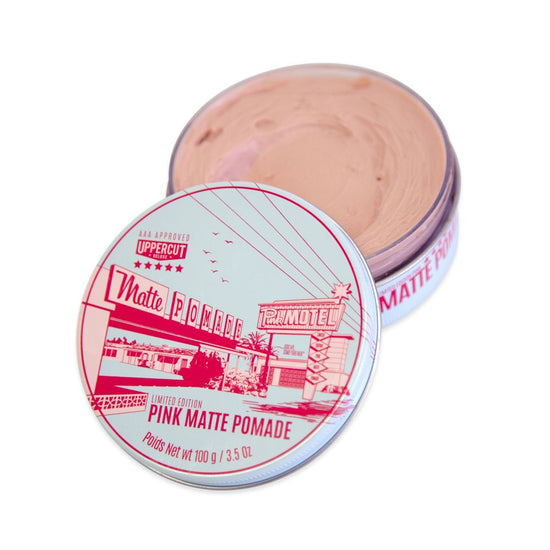 Laden Sie das Bild in den Galerie-Viewer, Uppercut Deluxe - Pink Matte Pomade Limited Edition | Collector Kit
